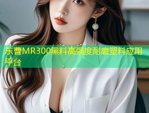东曹MR300黑料高强度耐磨塑料应用平台  第1张